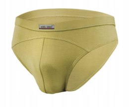 Slipy Męskie Klasyczne Majtki z Modalu SESTO SENSO SM03 Oliwkowe - L