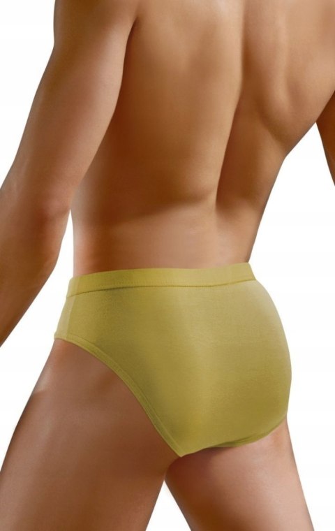 Slipy Męskie Klasyczne Majtki z Modalu SESTO SENSO SM03 Oliwkowe - L