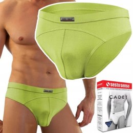 Slipy Męskie Klasyczne Majtki z Modalu SESTO SENSO SM03 Pistacjowe - XL