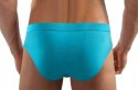 Slipy Męskie Klasyczne Majtki z Modalu SESTO SENSO SM03 Turkusowe - L