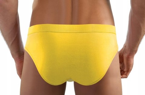 Slipy Męskie Klasyczne Majtki z Modalu SESTO SENSO SM03 Żółte - L