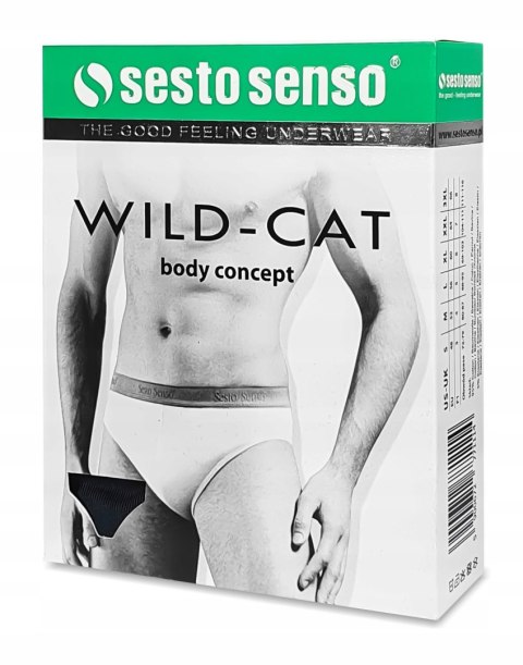 Slipy Męskie Sportowe Majtki Bawełniane SESTO SENSO SM05 Beżowe - XL