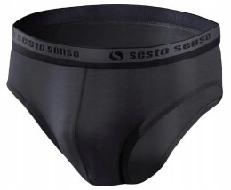 Slipy Męskie Sportowe Majtki Bawełniane SESTO SENSO SM05 Grafitowe - XL