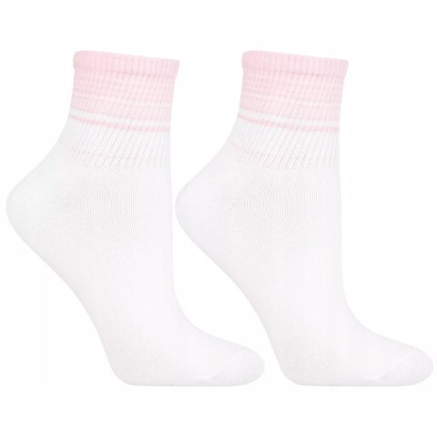 Sportowe Skarpetki Damskie 3 PARY Kolorowe za Kostki MORAJ - 38-41