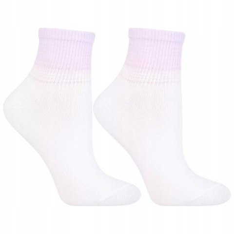 Sportowe Skarpetki Damskie 3 PARY Kolorowe za Kostki MORAJ - 38-41