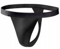 Stringi Męskie Wygodne Majtki Bawełniane SESTO SENSO STM01 Czarne - XXL
