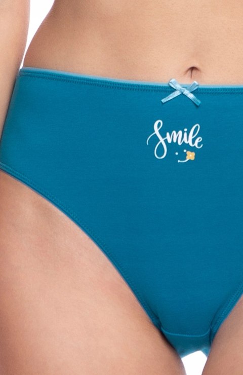 FIGI damskie BIKINI 3 PARY majtki bawełniane z nadrukiem LAMA 120BI-89 - L