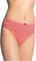 FIGI damskie BIKINI 3 PARY majtki bawełniane z nadrukiem LAMA 127BI-30 XXL