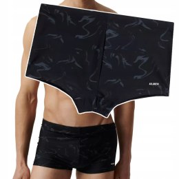 Kąpielówki Męskie Dopasowane Bokserki Kąpielowe na Basen ATLANTIC - XL