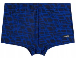 Kąpielówki Męskie Dopasowane Bokserki Kąpielowe na Basen ATLANTIC - XL