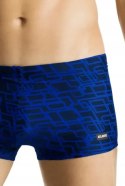Kąpielówki Męskie Dopasowane Bokserki Kąpielowe na Basen ATLANTIC - XL