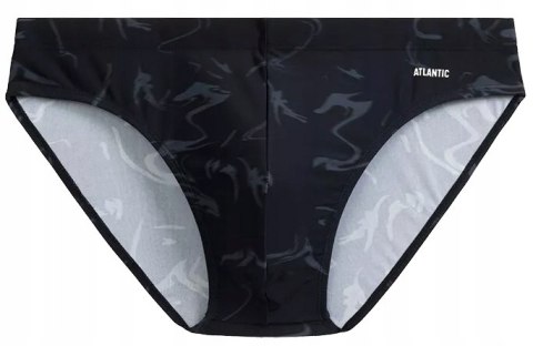 Kąpielówki Męskie Dopasowane Slipy Kąpielowe na Basen Sportowe ATLANTIC - L Kąpielówki Męskie Dopasowane Slipy Kąpielowe na Basen Sportowe ATLANTIC - L