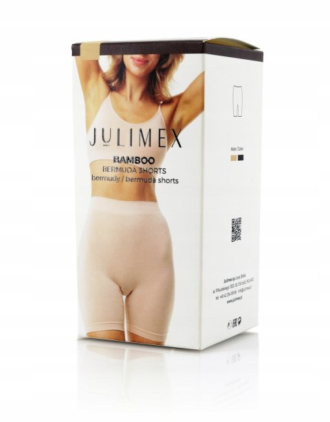 Majtki Bermudy Bambusowe Szorty Bokserki Damskie Długie JULIMEX - XXL Majtki Bermudy Bambusowe Szorty Bokserki Damskie Długie JULIMEX - XXL