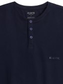 Piżama Męska 100% BAWEŁNA Krótka Letnia z Guzikami ATLANTIC NMP-380 - XXL