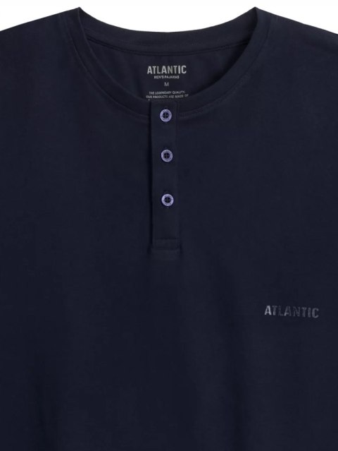 Piżama Męska 100% BAWEŁNA Krótka Letnia z Guzikami ATLANTIC NMP-380 - XL Piżama Męska 100% BAWEŁNA Krótka Letnia z Guzikami ATLANTIC NMP-380 - XL