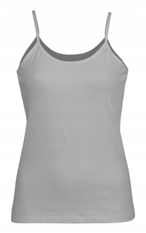 Podkoszulek Podkoszulka damska bawełniana gładka wąskie ramiączka - XL Podkoszulek Podkoszulka damska bawełniana gładka wąskie ramiączka - XL