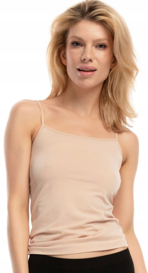 Bambusowa Koszulka na Cienkich Ramiączkach JULIMEX BAMBOO CAMI - XL