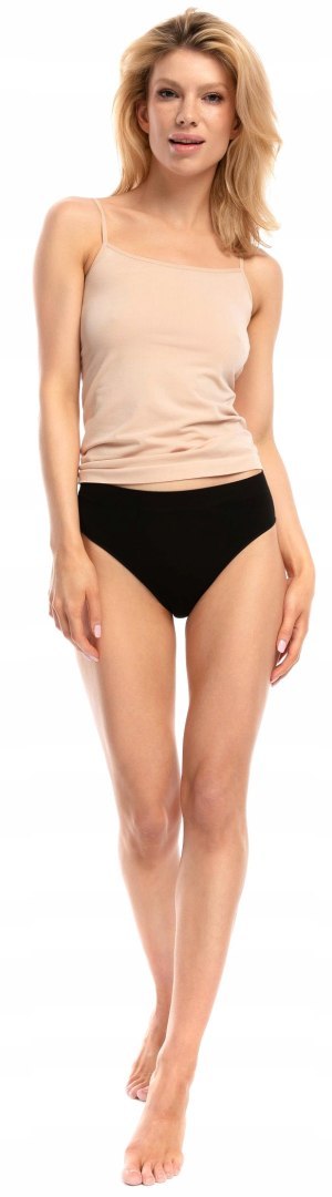 Bambusowa Koszulka na Cienkich Ramiączkach JULIMEX BAMBOO CAMI - XL