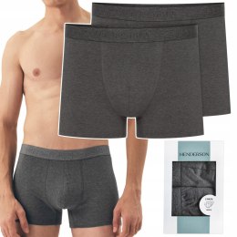 Bokserki męskie 2-PAK Szorty Sportowe Wygodne Dłuższe Nogawki HENDERSON XL