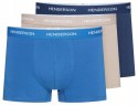 Bokserki męskie 3-PAK Szorty Sportowe z Dłuższą Nogawką HENDERSON - XL