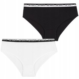 Figi Damskie Bikini Sport 2-PAK Majtki Sportowe Bawełniane MORAJ - L