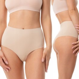 Figi Damskie Brazyliany z Wysokim Stanem Bezszwowe Wygodne JULIMEX - XL