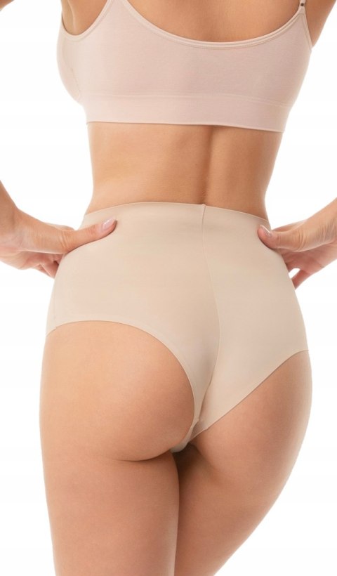 Figi Damskie Brazyliany z Wysokim Stanem Bezszwowe Wygodne JULIMEX - XL Figi Damskie Brazyliany z Wysokim Stanem Bezszwowe Wygodne JULIMEX - XL