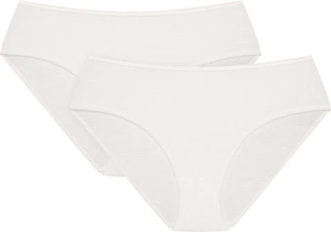 Majtki Damskie z Wiskozy 2-PAK Figi Maxi Wysoki Stan HENDERSON BLUE - L