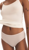 Majtki Damskie z Wiskozy 2-PAK Wygodne Figi Hipster HENDERSON BLUE - L