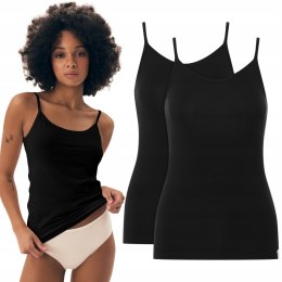 Podkoszulka Damska na Wąskich Ramiączkach Delikatna Wiskoza HENDERSON - XL