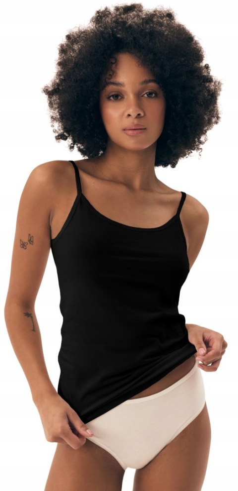 Podkoszulka Damska na Wąskich Ramiączkach Delikatna Wiskoza HENDERSON - XL Podkoszulka Damska na Wąskich Ramiączkach Delikatna Wiskoza HENDERSON - XL