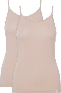 Podkoszulka Damska na Wąskich Ramiączkach Delikatna Wiskoza HENDERSON - XL