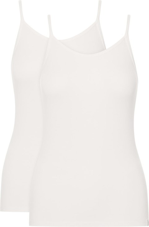 Podkoszulka Damska na Wąskich Ramiączkach Delikatna Wiskoza HENDERSON - XXL