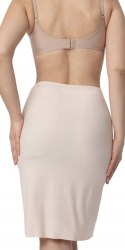 Półhalka Damska Pod Sukienkę Długa Do Kolan Cienka Naturalna JULIMEX - XL