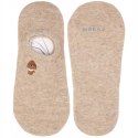 Stopki Damskie Skarpetki Balerinki z Haftem Zwierzątka MORAJ - 35-38