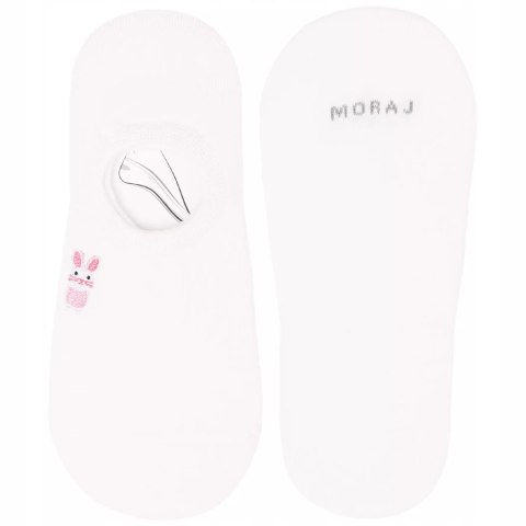 Stopki Damskie Skarpetki Balerinki z Haftem Zwierzątka MORAJ - 35-38
