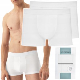 Bokserki męskie 2-PAK Szorty Sportowe Wygodne Dłuższe Nogawki HENDERSON - L
