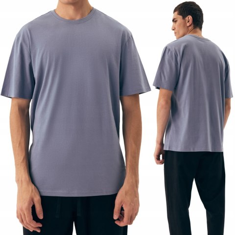 Koszulka Męska Gładki T-Shirt Oversize 100% Bawełna HENDERSON MITE - XXL