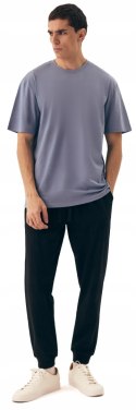 Koszulka Męska Gładki T-Shirt Oversize 100% Bawełna HENDERSON MITE - L