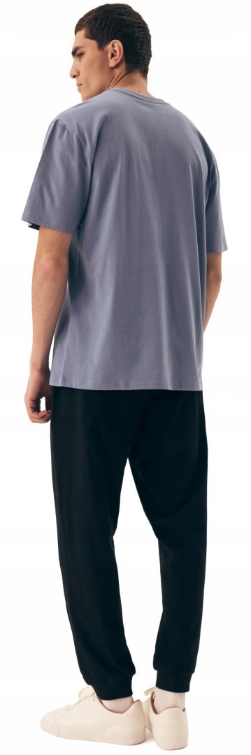 Koszulka Męska Gładki T-Shirt Oversize 100% Bawełna HENDERSON MITE - L