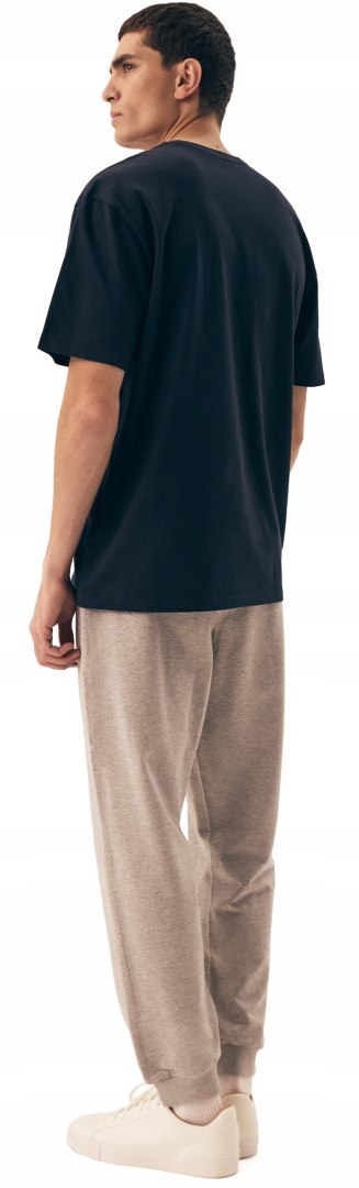 Koszulka Męska Gładki T-Shirt Oversize 100% Bawełna HENDERSON MITE - L
