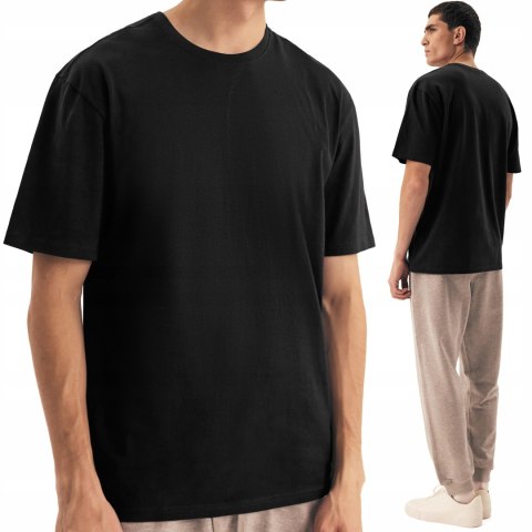 Koszulka Męska Gładki T-Shirt Oversize 100% Bawełna HENDERSON MITE - XL