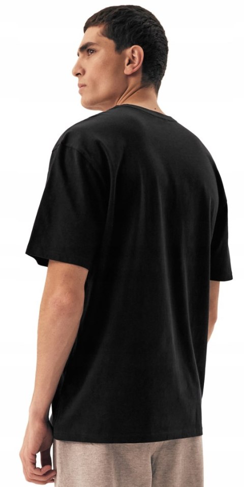 Koszulka Męska Gładki T-Shirt Oversize 100% Bawełna HENDERSON MITE - L