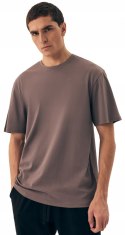 Koszulka Męska Gładki T-Shirt Oversize 100% Bawełna HENDERSON MITE - M