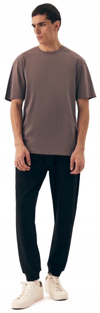 Koszulka Męska Gładki T-Shirt Oversize 100% Bawełna HENDERSON MITE - M