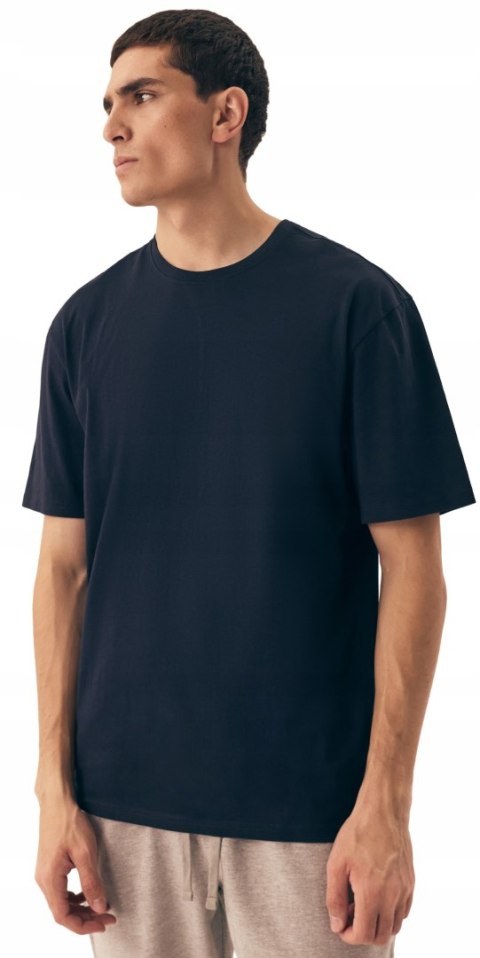 Koszulka Męska Gładki T-Shirt Oversize 100% Bawełna HENDERSON MITE - M
