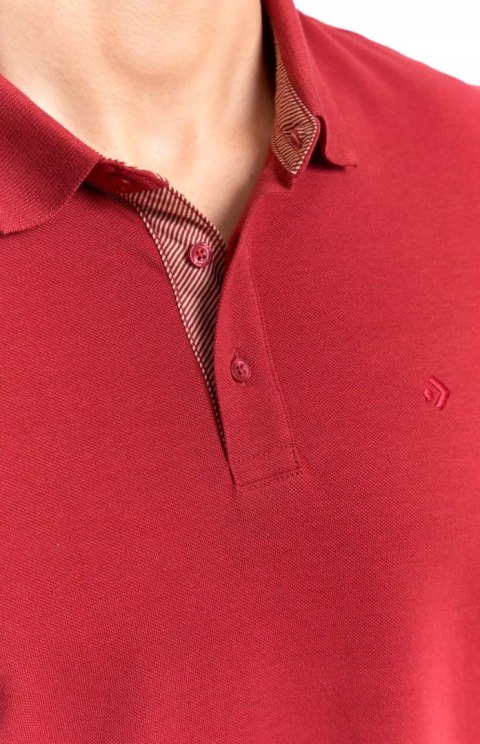 Koszulka POLO męska bawełniana Elegancka Modna Polówka T-shirt MORAJ - L
