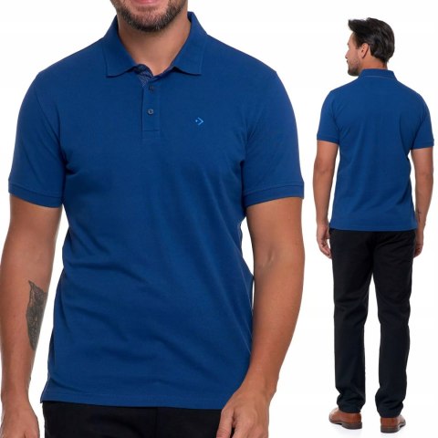 Koszulka POLO męska bawełniana Elegancka Modna Polówka T-shirt MORAJ - XL