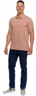 Koszulka POLO męska bawełniana Elegancka Modna Polówka T-shirt MORAJ - XXL
