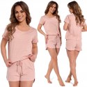Piżama Damska Bawełniana Letnia Krótki Rękaw Szorty CORNETTE 343/302 - XL